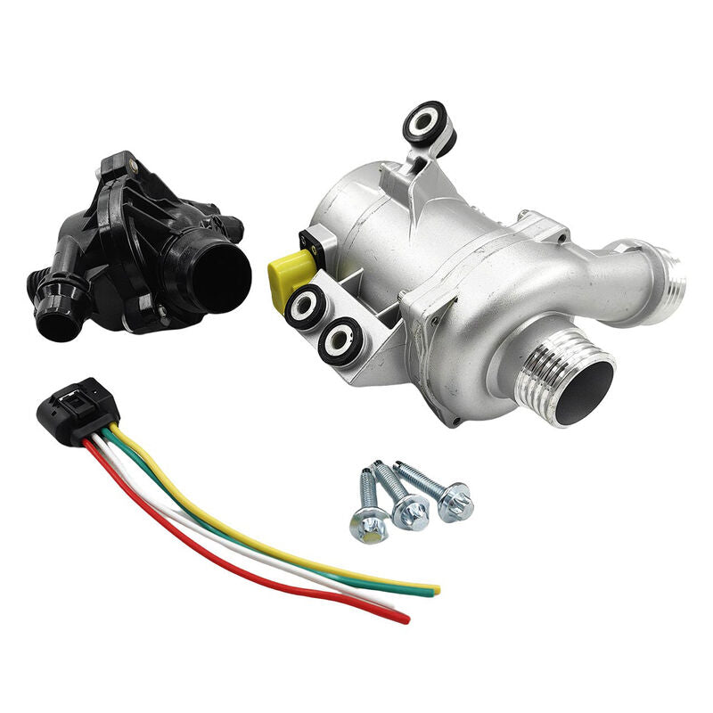 Electric Water Pump & Thermostat Fit For BMW 1 3 5 X3 X5 Z4 Series E82 11517586925 WPKIT-BMW001 - Machter