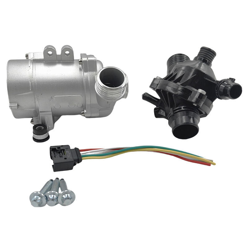 Electric Water Pump & Thermostat Fit For BMW 1 3 5 X3 X5 Z4 Series E82 11517586925 WPKIT-BMW001 - Machter