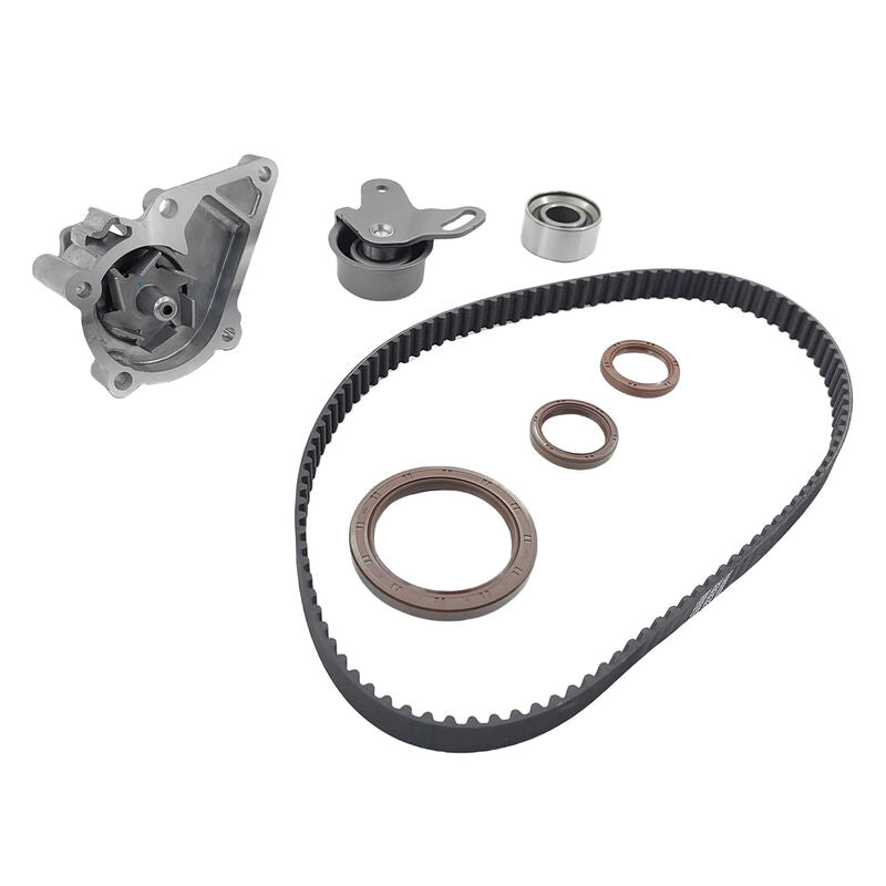 Timing Belt & Water Pump Kit Fit For Hyundai Accent LC MC Excel X3 Getz TB For Kia Rio JB 1.4lL 1.5L 1.6L DOHC 2441026000 1997-2011 WPKIT-HY001 - Machter