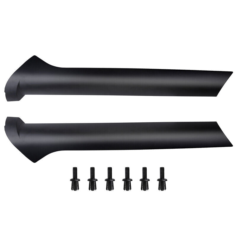 2 x Front Windscreen Pillar Moldings Fit For Land Rover Discovery 2 1999-2004 WPM-LR001 - Machter
