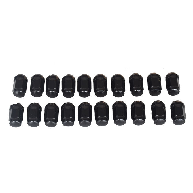 20 Pcs Black Wheel Nuts 12x1.5 Fit For Holden Commodore VL VN VR VS VT VX VY VZ WRN-HLNXX1BK-20PCS - Machter