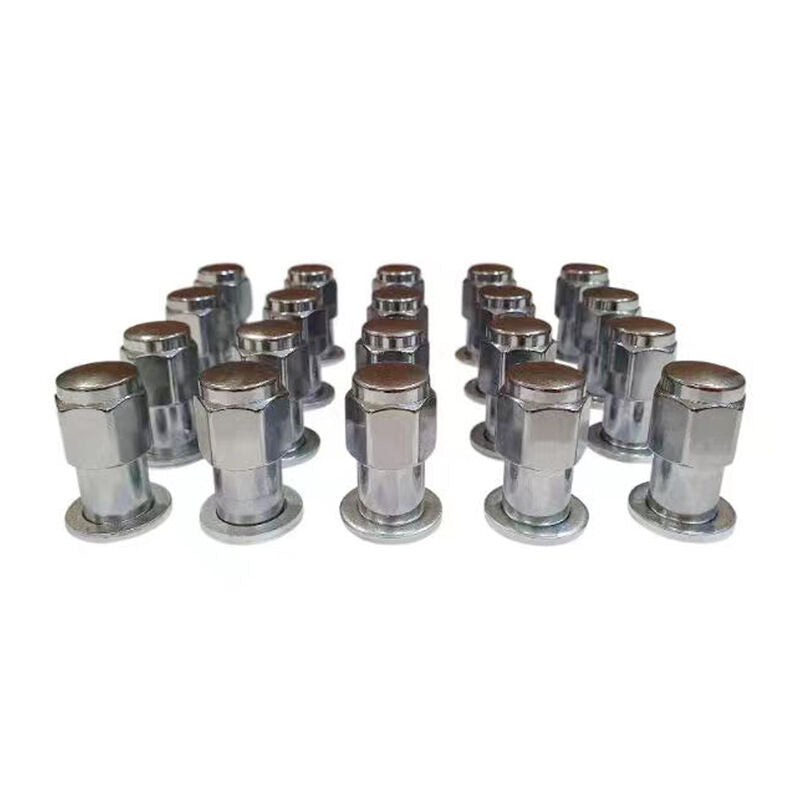 20 Pcs 7/16" Chrome Mag Wheel Nuts Washers Fit For Holden HR HK HT HG HQ HZ WB AU WRN-HLNXX4-20PCS - Machter