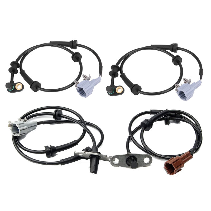 4 x Front & Rear ABS Wheel Speed Sensor Fit For Nissan Navara D40 2005-2014 WSS-NS001 - Machter