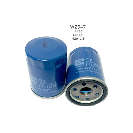 Oil Filter Z547 Honda/Nissan WZ547 - Wesfil | Universal Auto Spares