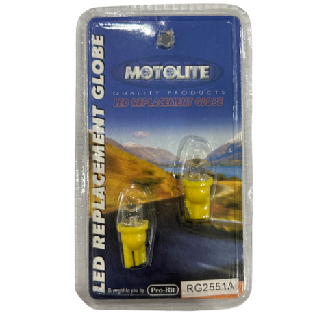 LED Replacement Globe T10 W2.1X9.5D RG2551A - Motolite