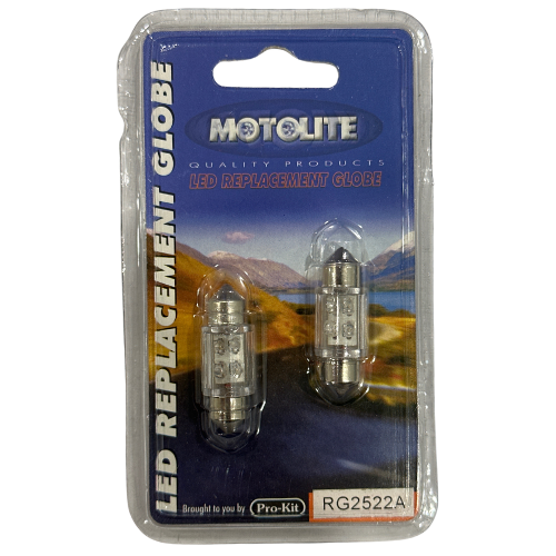 LED Replacement Globe T31X10MM RG2522A - Motolite