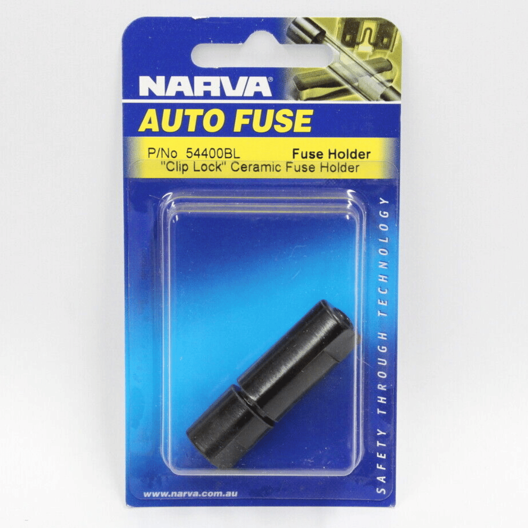 In-Line Fuse Holder Ceramic 1 Way 8A 1 Piece - Narva