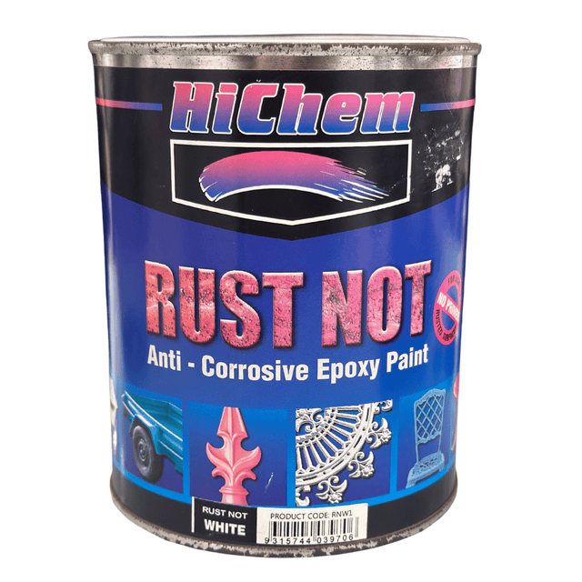 White Rust Not Anti-Corrosive Epoxy Paint 4L - HiChem