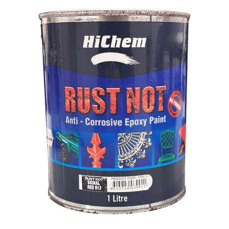 R13 Single Red Rust Not Anti-Corrosive Epoxy Paint 1L - HiChem | Universal Auto Spares