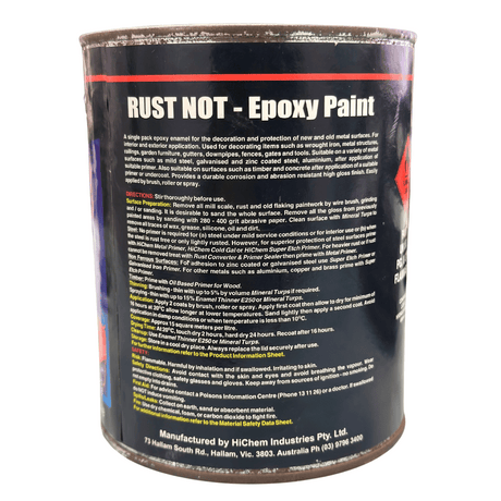 Sand Y44 Rust Not Anti-Corrosive Epoxy Paint 1L - HiChem | Universal Auto Spares