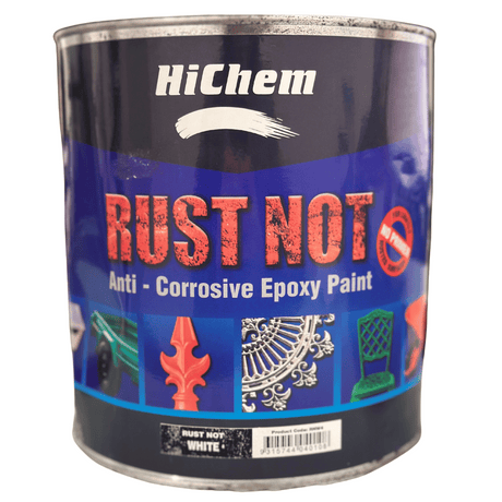 White Rust Not Anti-Corrosive Epoxy Paint 4L - HiChem | Universal Auto Spares