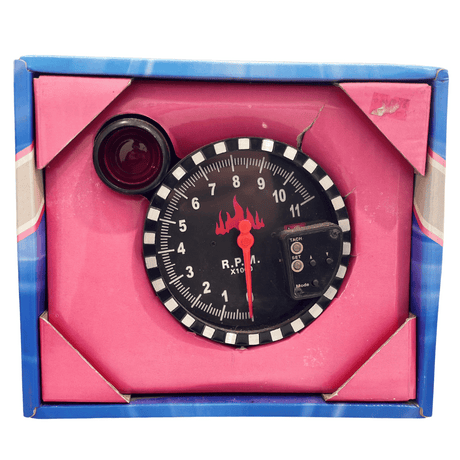 5" Car Racing Tachometer Stepper 0-11000 RPM Gauge Meter Flames - Pro-Kit