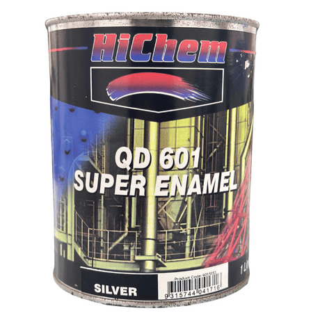 Silver QD 601 Super Enamel 1L - HiChem | Universal Auto Spares