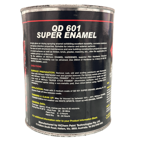 Silver QD 601 Super Enamel 1L - HiChem