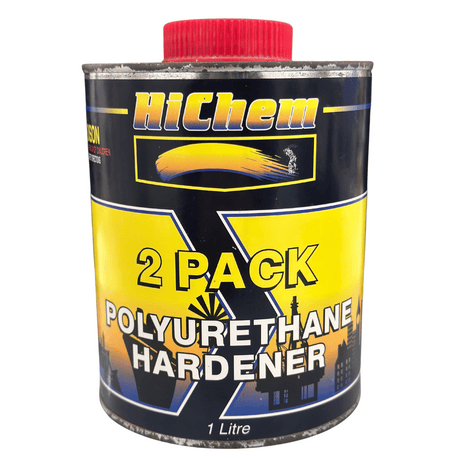 2 Pack Polyurethane Hardener Colour and Clears 1L - HiChem | Universal Auto Spares