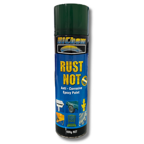 Rust Not Brunswick Green G12 Spray Paint Can 400g - HiChem | Universal Auto Spares