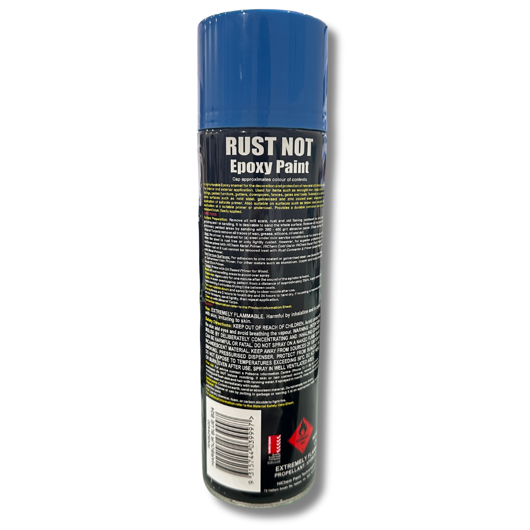 Rust Not Harbour Blue B24 Epoxy Paint 400g - HiChem