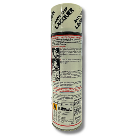 Wheel Design Anti-Chip Lacquer Clear Coating 500mL - CarPlan