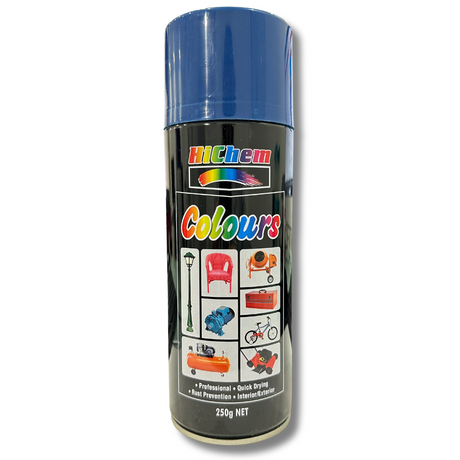 Blue Primer Professional Interior/ Exterior Spray Paint - HiChem | Universal Auto Spares