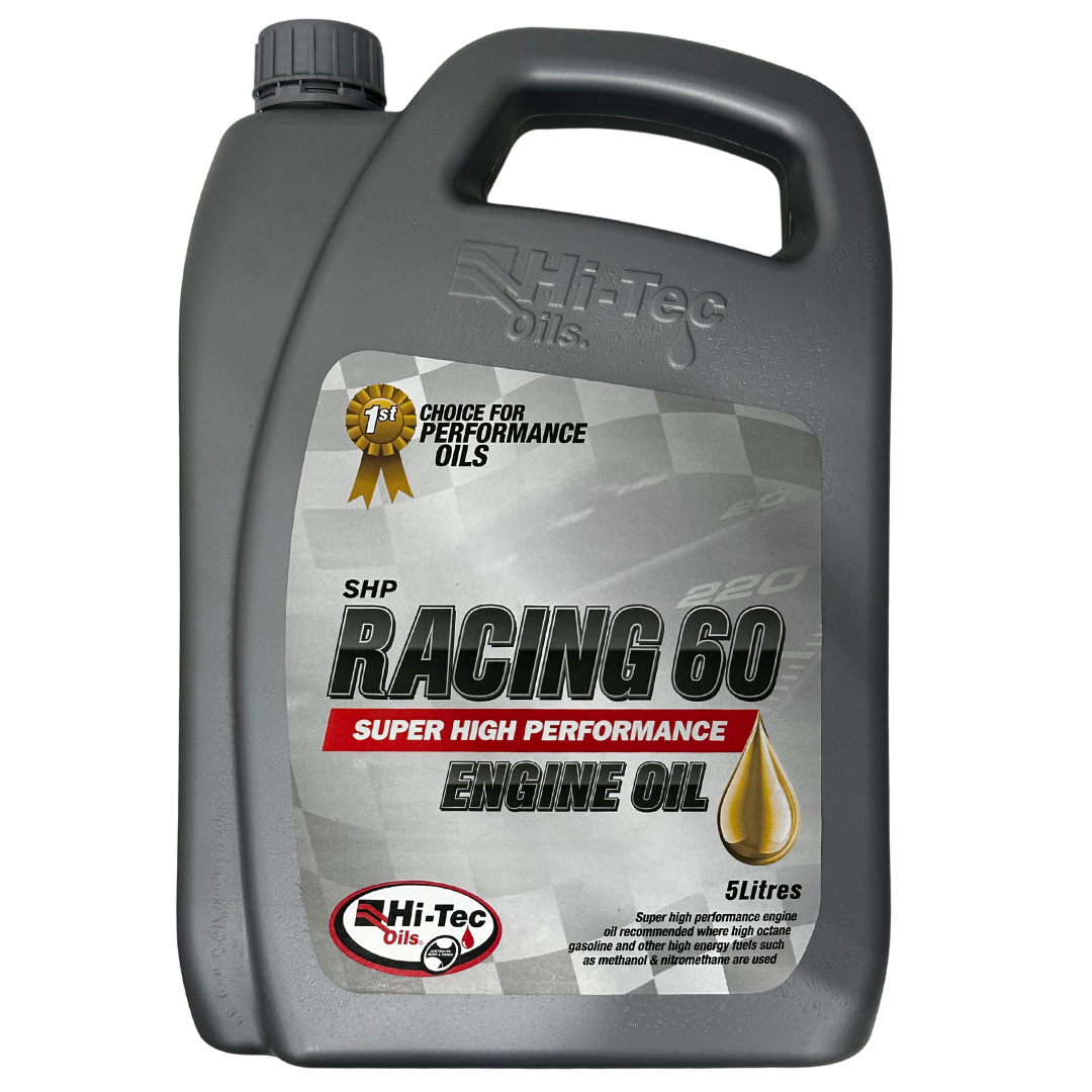 SHP RACING 60 Super High Performance Engine Oil 5L - Hi-Tec Oils | Universal Auto Spares