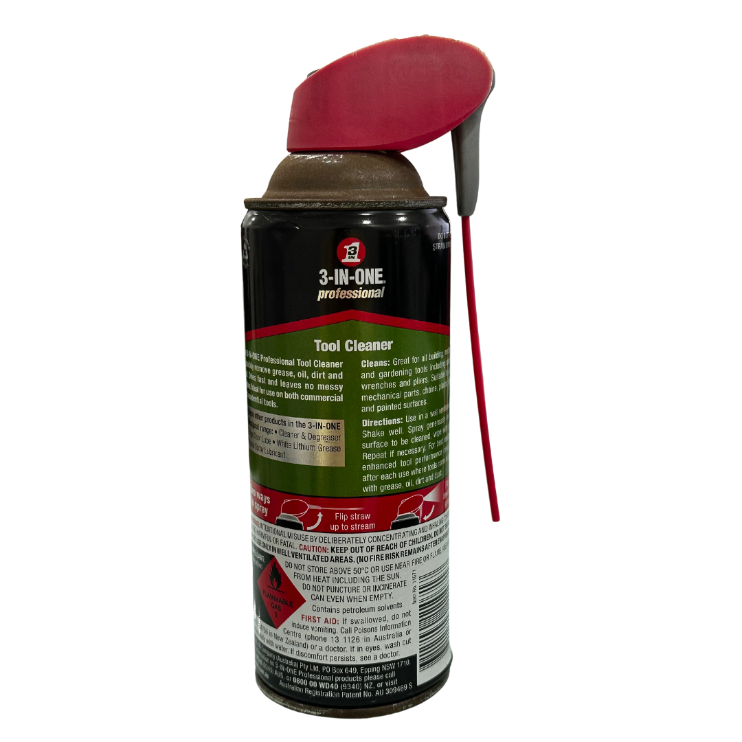 Tool Cleaner Removes Greases, Oil, Dirt & Dust 3-In-One - WD-40