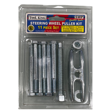 Steering Wheel Puller Kit 11 Piece Set - Tool King | Universal Auto Spares