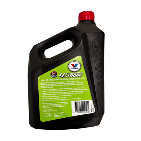 4 Outboard Stroke SAE 10-40 Synthetic Blend Marine Oil - Valvoline