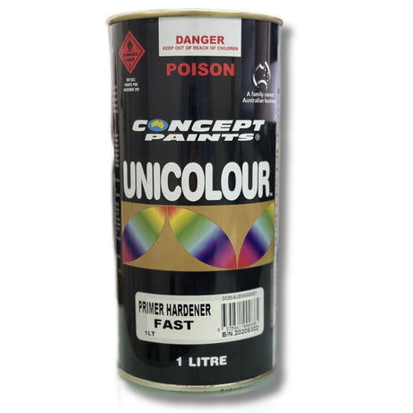 Unicolour Primer Hardener Fast 1L  - Concept Paints | Universal Auto Spares