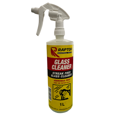 Glass Cleaner Streak & Ammonia Free 1L - Raptor | Universal Auto Spares