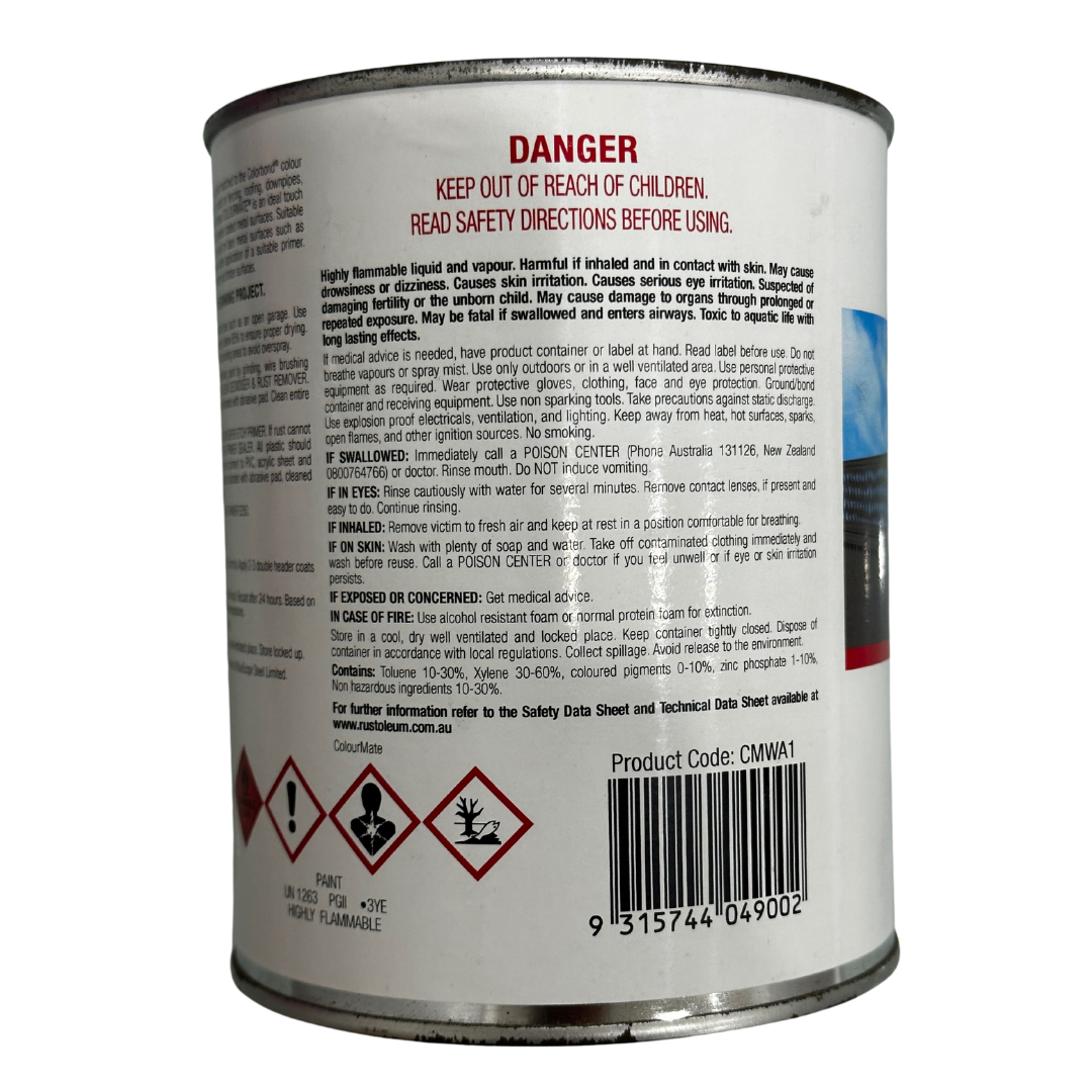 Wallaby Outdoor Paint Colourmate Colorbond 1L - Rust-Oleum