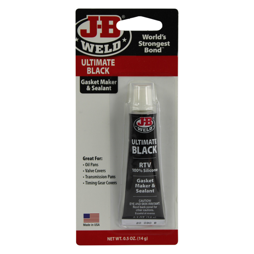 Ultimate Black RTV Silicone Gasket Maker & Sealant 14g - J-B Weld
