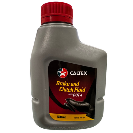 Brake and Clutch Fluid Super DOT 4 500mL - CALTEX