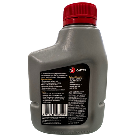 Brake and Clutch Fluid Super DOT 4 500mL - CALTEX