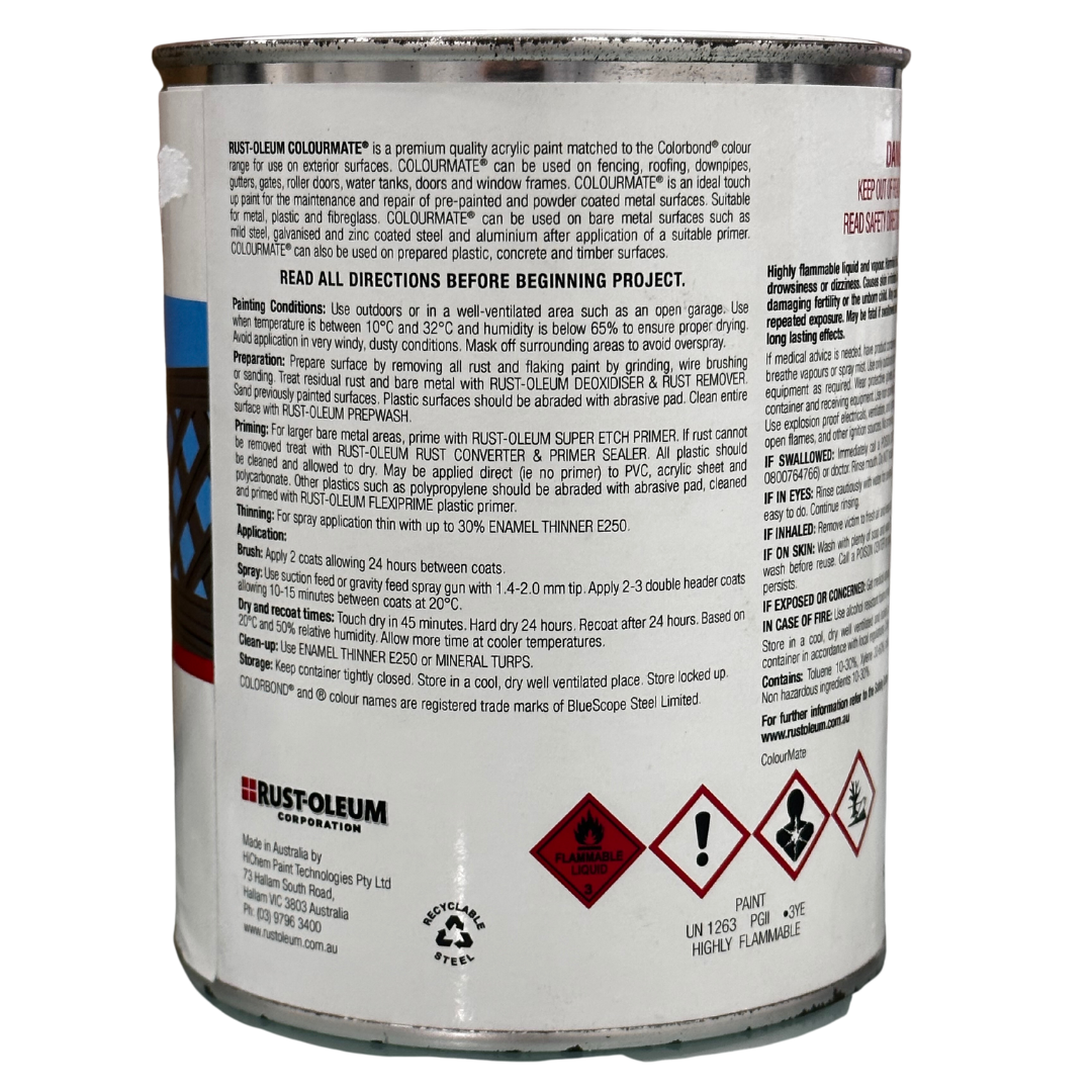 Gully Outdoor Paint Colourmate Colorbond 1L - Rust-Oleum