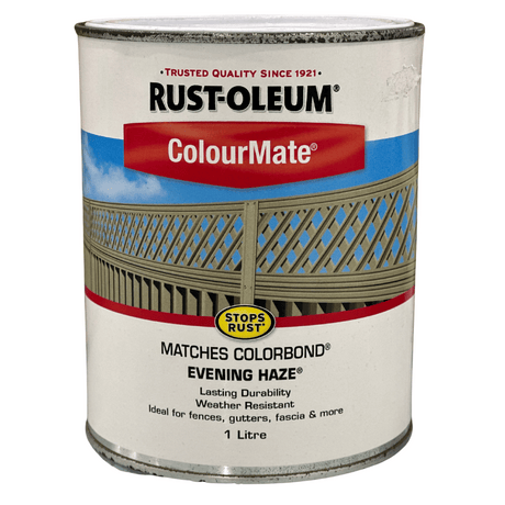 Evening Haze Outdoor Paint Colourmate Colorbond 1L - Rust-Oleum | Universal Auto Spares