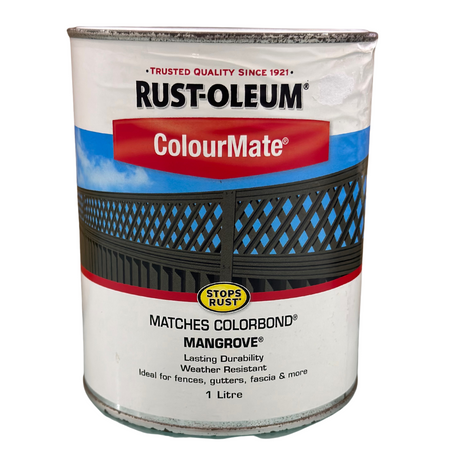 ManGrove Outdoor Paint Colourmate Colorbond 1L - Rust-Oleum | Universal Auto Spares