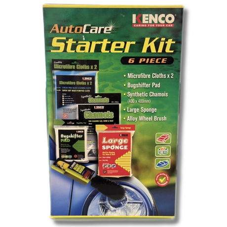 Auto Care Starter Kit 6 Pieces - KENCO