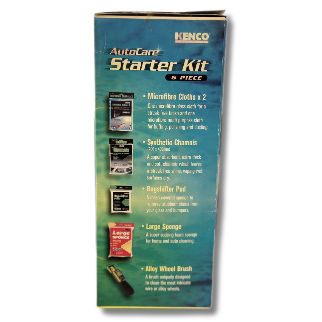Auto Care Starter Kit 6 Pieces - KENCO | Universal Auto Spares