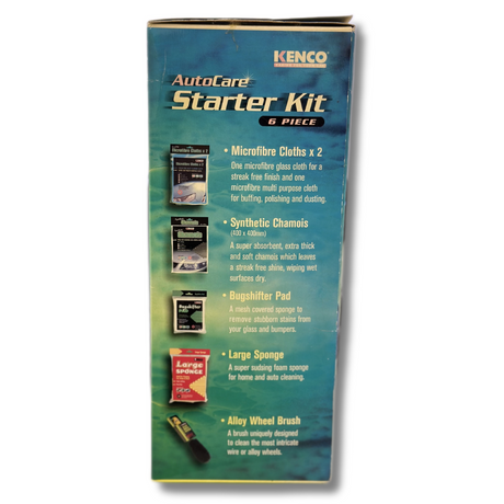 Auto Care Starter Kit 6 Pieces - KENCO | Universal Auto Spares