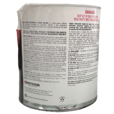 2 Pack Black Motospray Excellent Coverage & Durability - Rust-Oleum