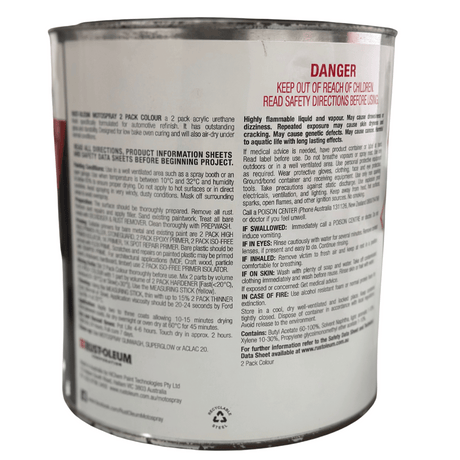 2 Pack Hiopacity White Motospray Excellent Coverage & Durability - Rust-Oleum