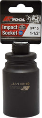 1-1/2" Impact Socket 3/4" Dr - PKTool