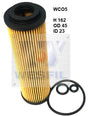 Oil Filter R2681P Fits Mercedes WCO5 - Wesfil