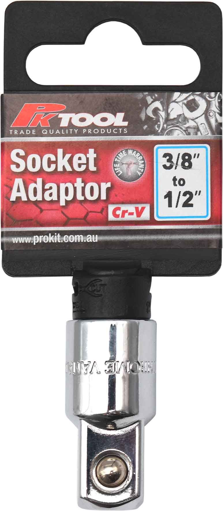 CR-V Socket Adaptor 1/4" to 3/8" - PKTool