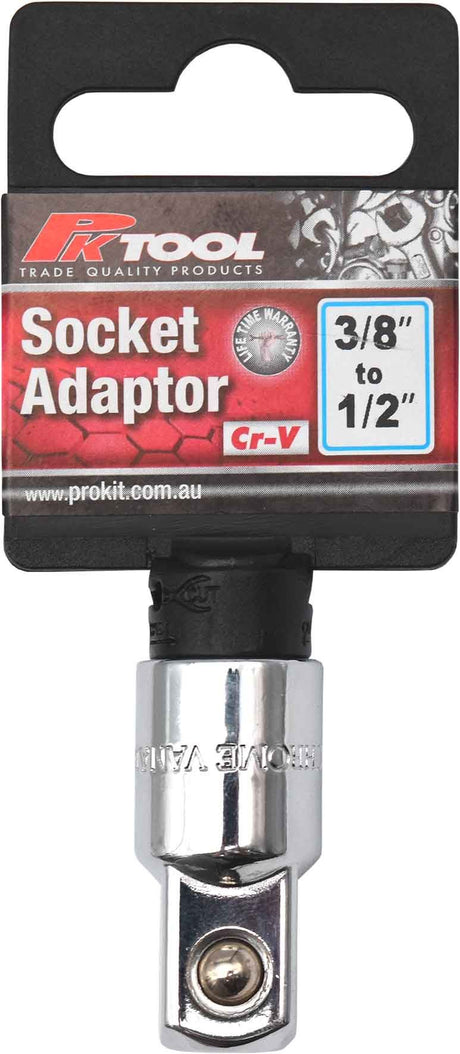 CR-V Socket Adaptor 1/4" to 3/8" - PKTool | Universal Auto Spares