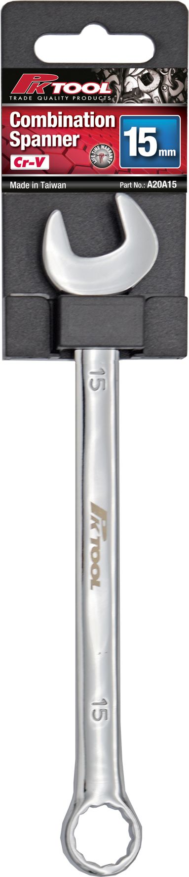 8-19mm Combination Spanner - PKTool 15mm
