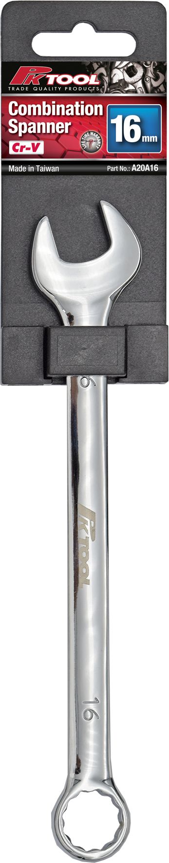 8-19mm Combination Spanner - PKTool 16mm