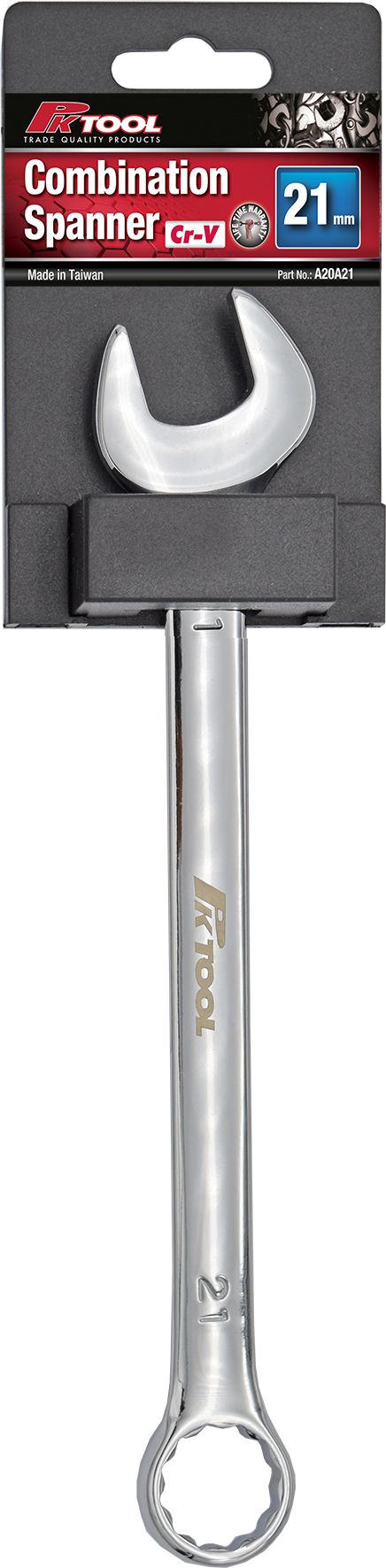 20-32mm Combination Spanner Metric - PKTool 21mm
