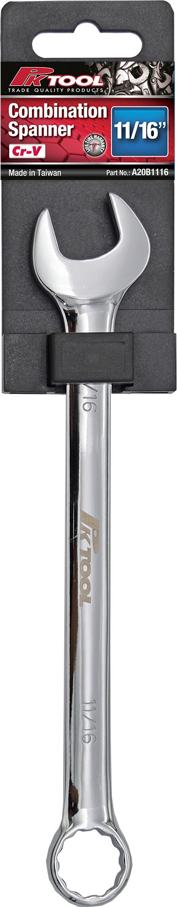 11/16" Combination Spanner - PKTool