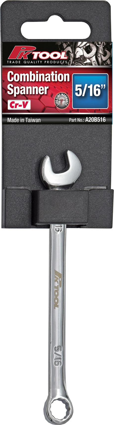 5/16" Combination Spanner - PKTool